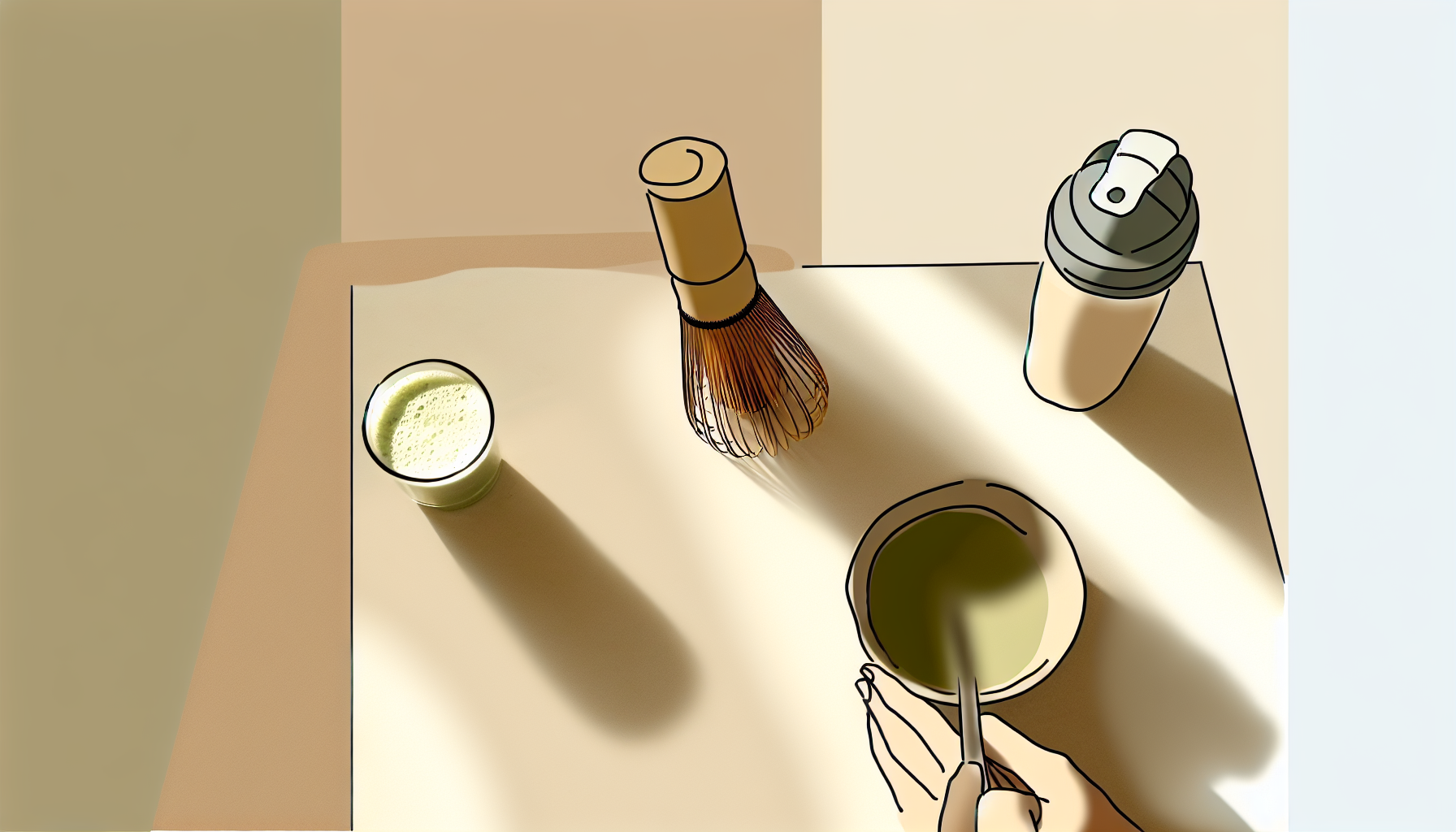 茶筅與雪克杯，強迫症式的抹茶日常